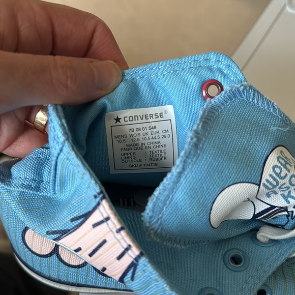 10.5 New Converse x Undefeated “Raw Dog” Collab - Wear a Sock - Red Project - Picture 6 of 6